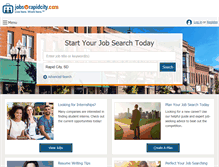 Tablet Screenshot of jobsinrapidcity.com